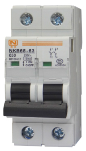 NKB65系列高分断小型断路器(8、10kA)