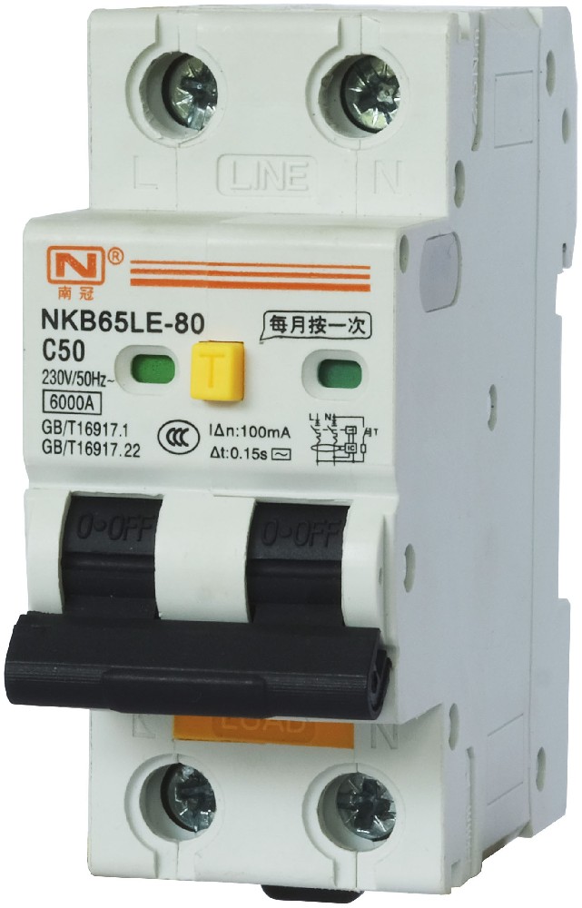 NKB65LE系列漏电断路器(电子式)
